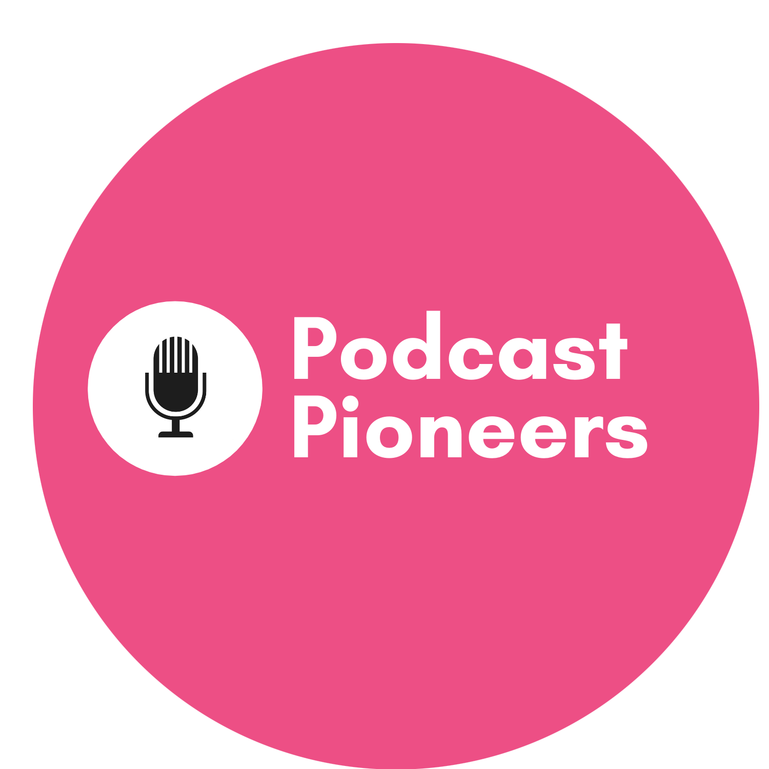 Podcast Pioneers logo round