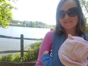 An idyllic view of maternity leave